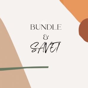 bundle items for a deal + discounted shipping!